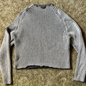 Lululemon Mock Neck cotton cashmere blend sweater